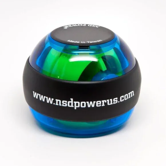 Essential Crystal Spinner Gyro Ball | Grip Strengthener for Forearms, Wrist & Ha - Picture 8 of 9